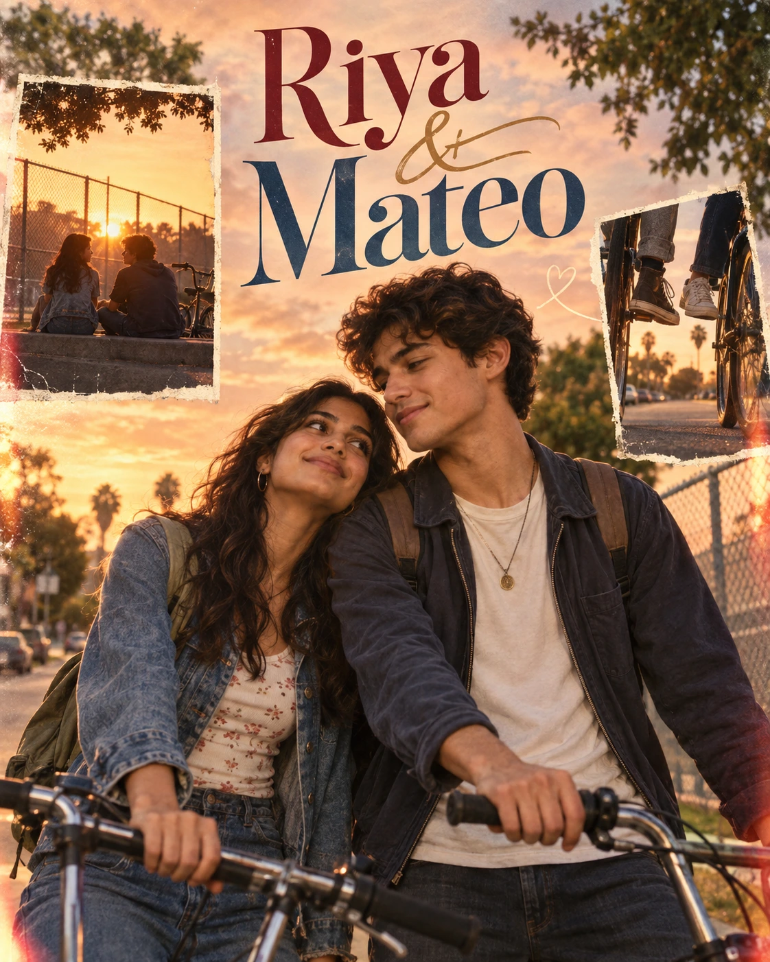 Riya & Mateo — Coming-of-Age Layered Memory Instagram Poster — Instagram Posts AI poster reference