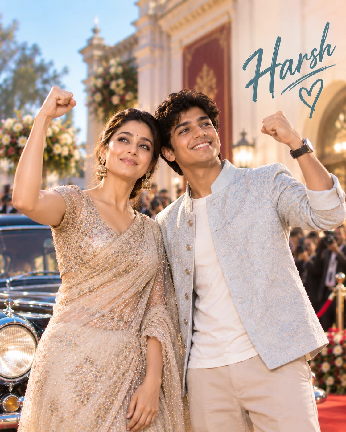 Harsh with Nayanthara — High-Key Daylight Clarity Dream Poster — Instagram Posts AI poster reference