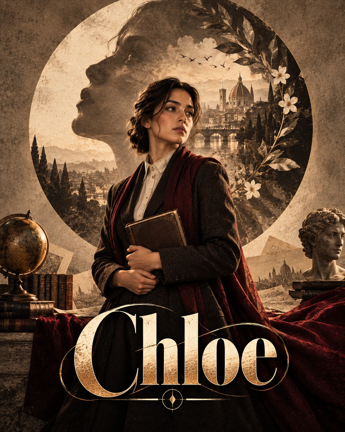 Chloe — Prestige Biopic Minimal Symbol Instagram Poster — Instagram Posts AI poster reference