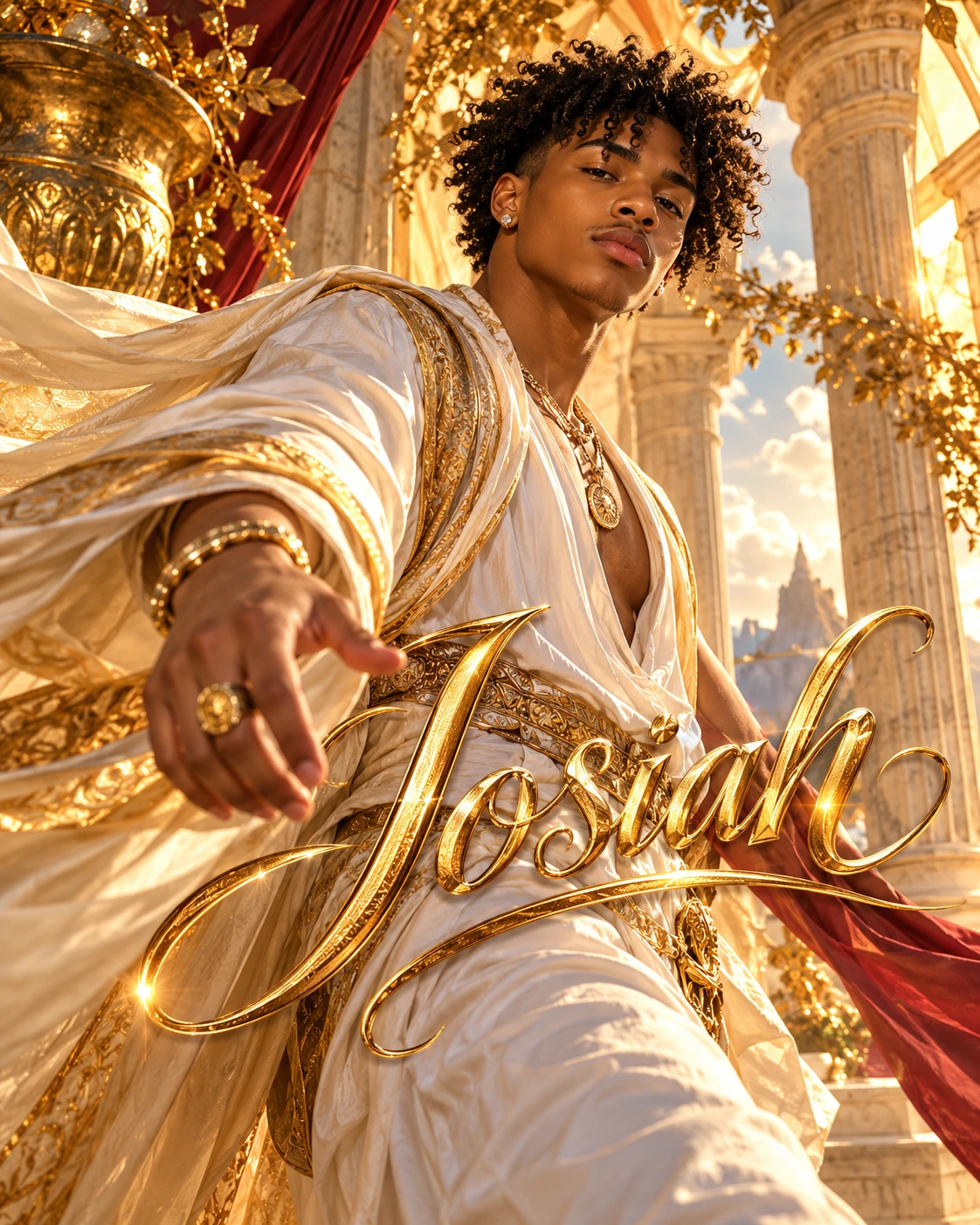 Josiah — Goddess Complex Motion Energy Profile Poster — Instagram Posts AI poster reference