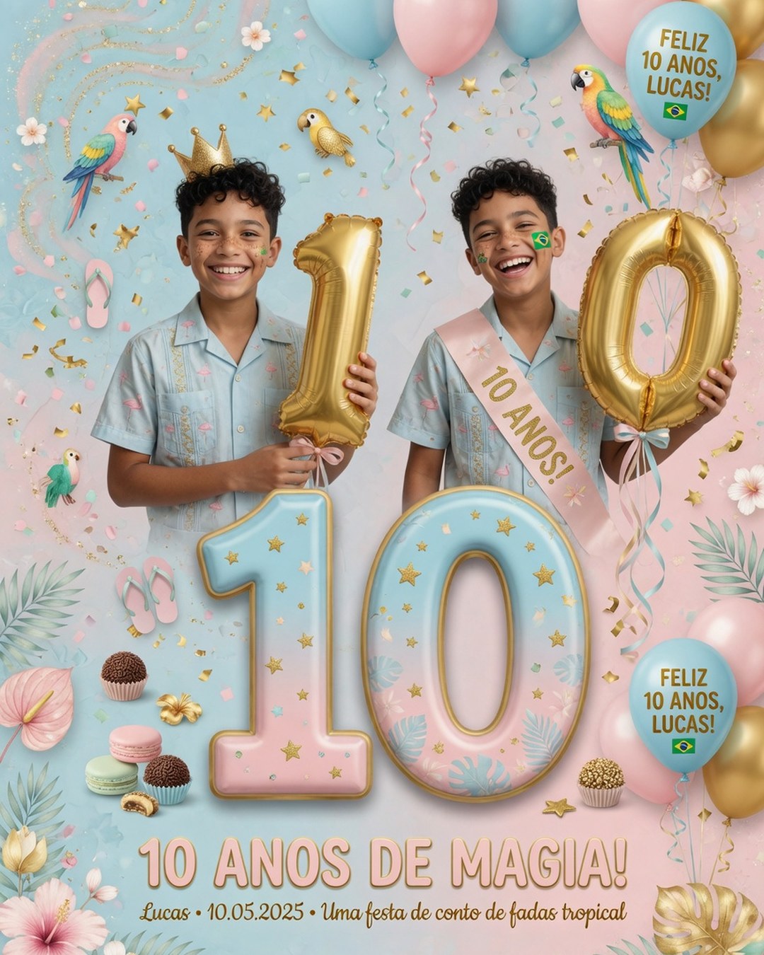 10th Birthday Poster reference poster