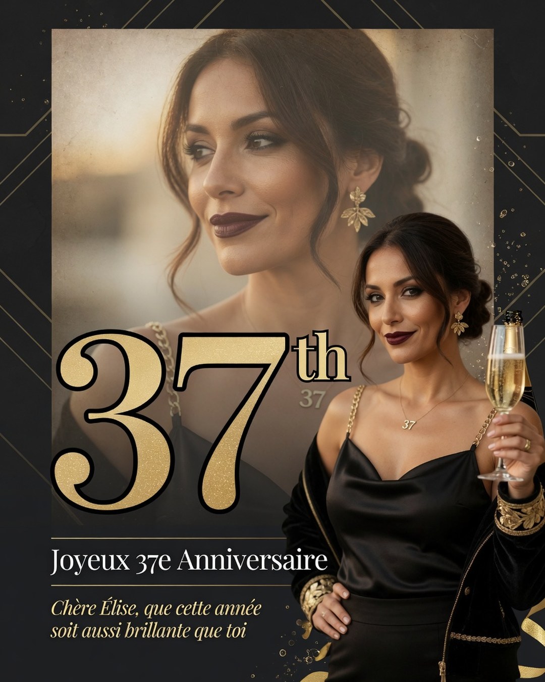 37th Birthday Poster reference poster