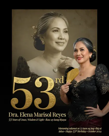 53rd Birthday Poster — Birthday AI poster reference