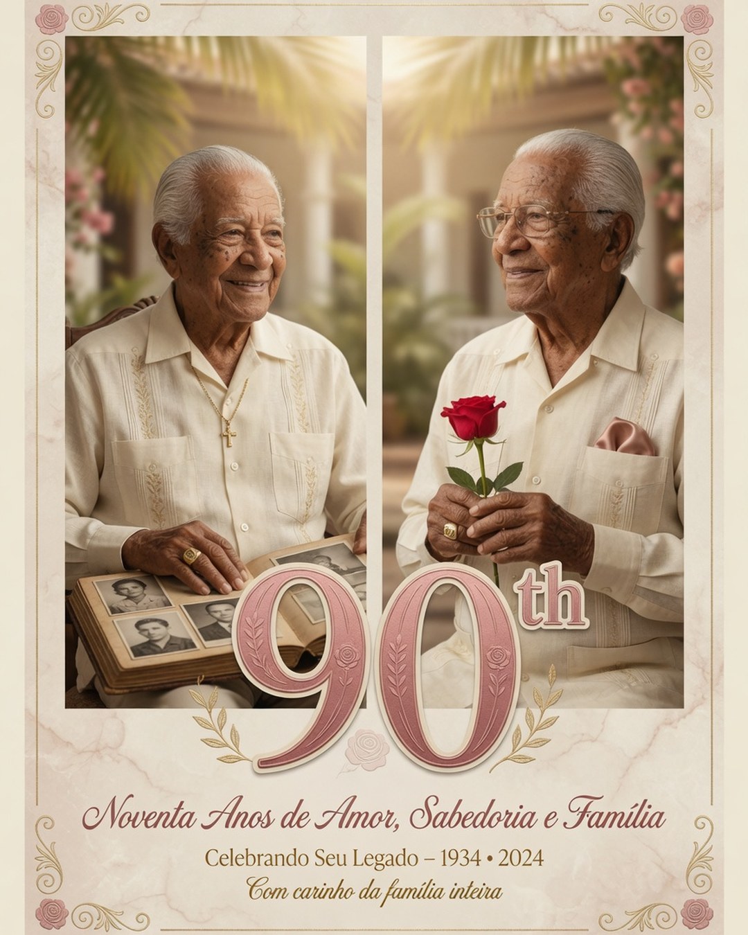 90th Birthday Poster reference poster