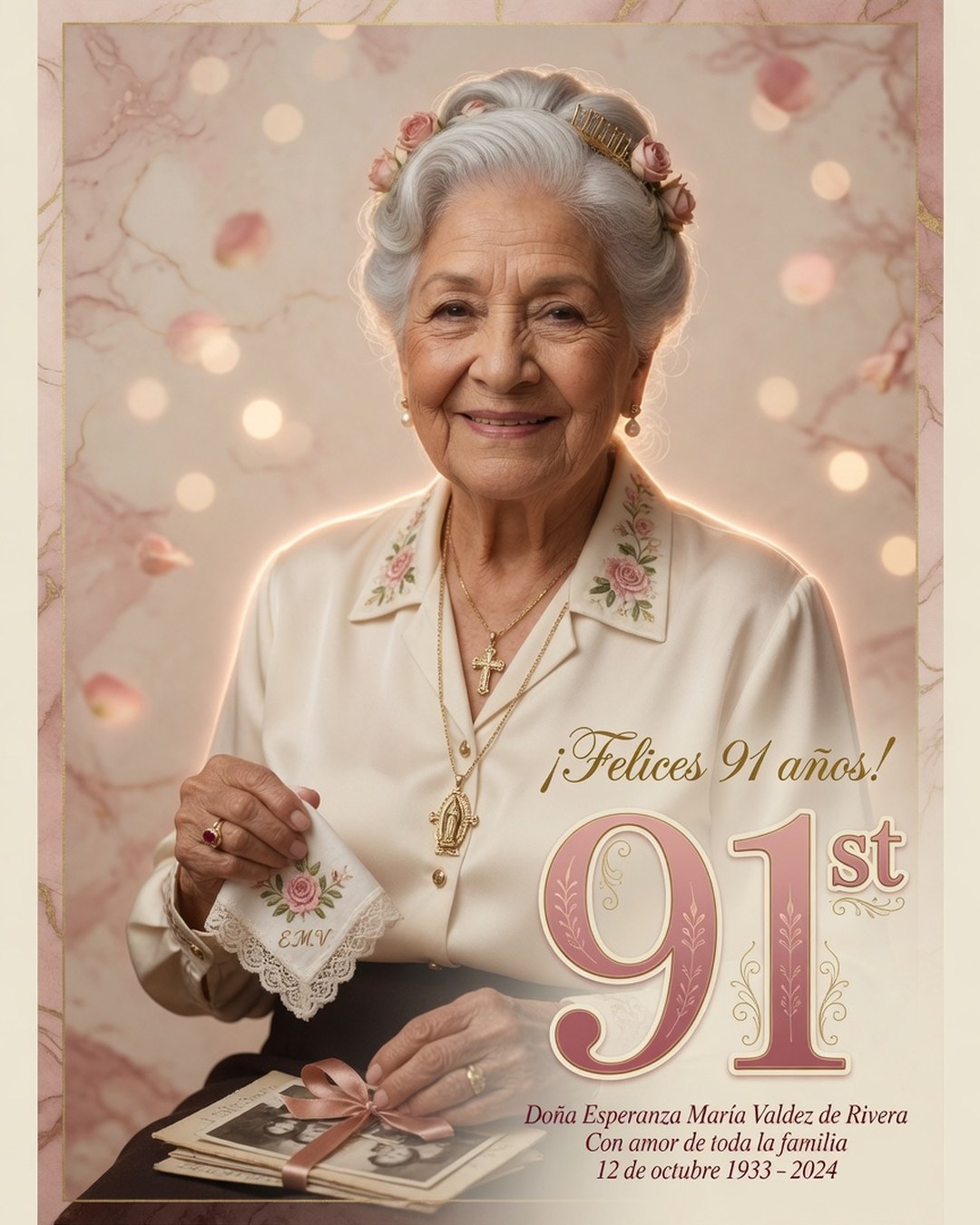 91st Birthday Poster reference poster