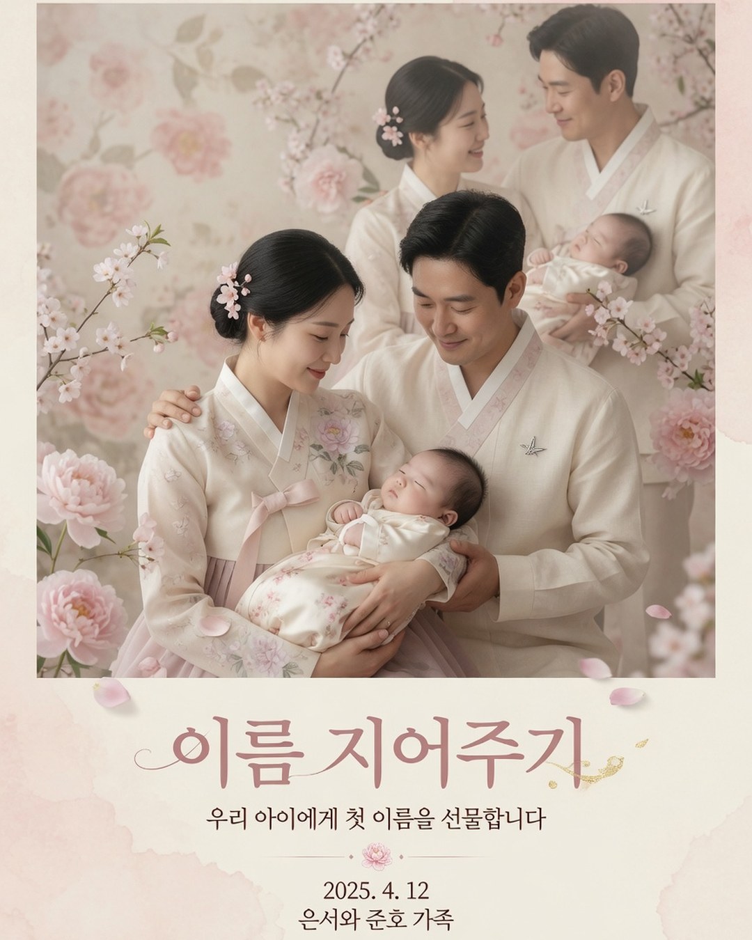 Naming Ceremony reference poster