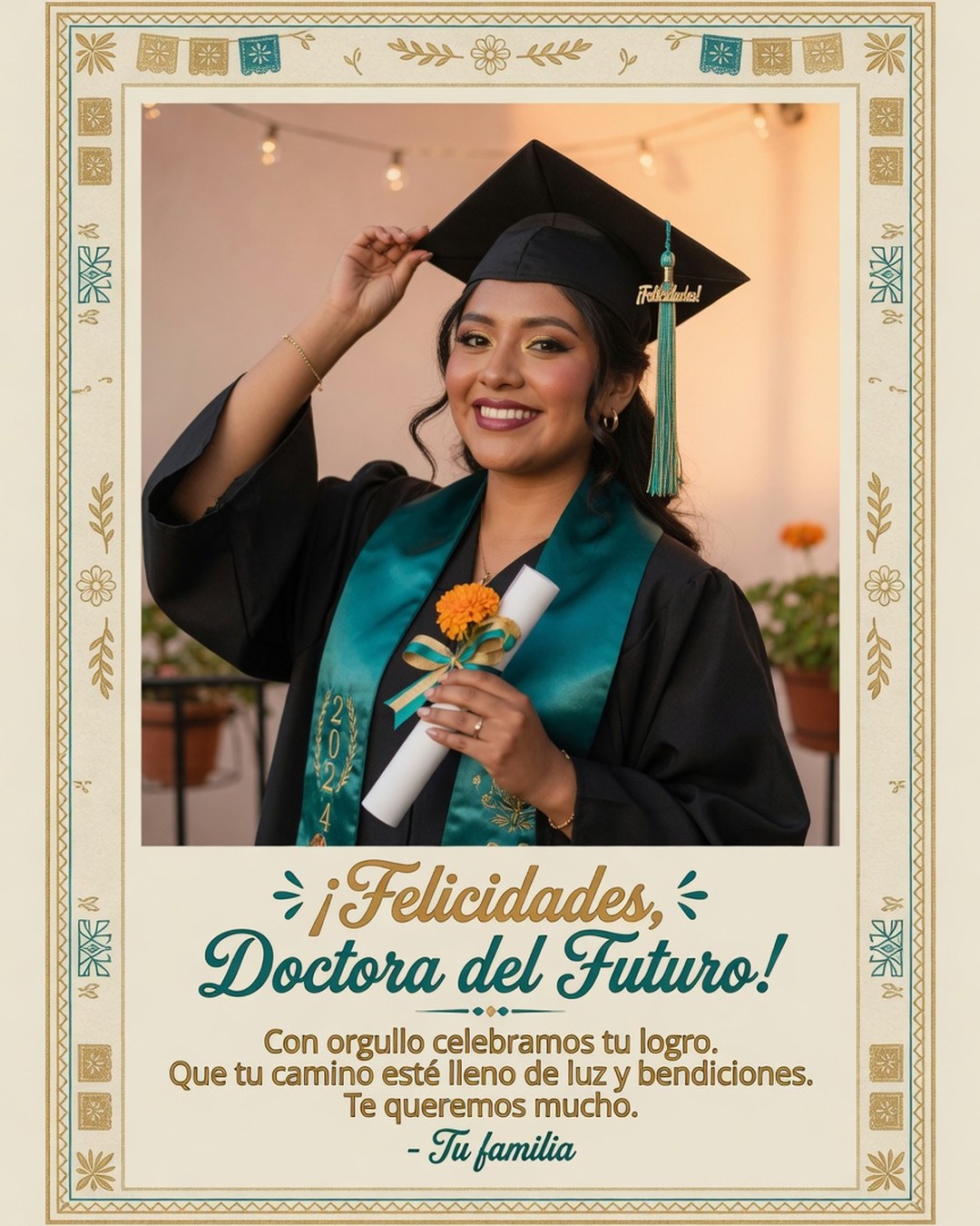 Graduation reference poster