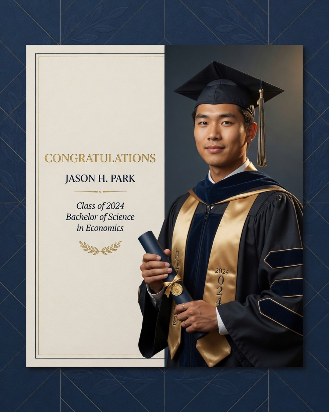 College Graduation reference poster