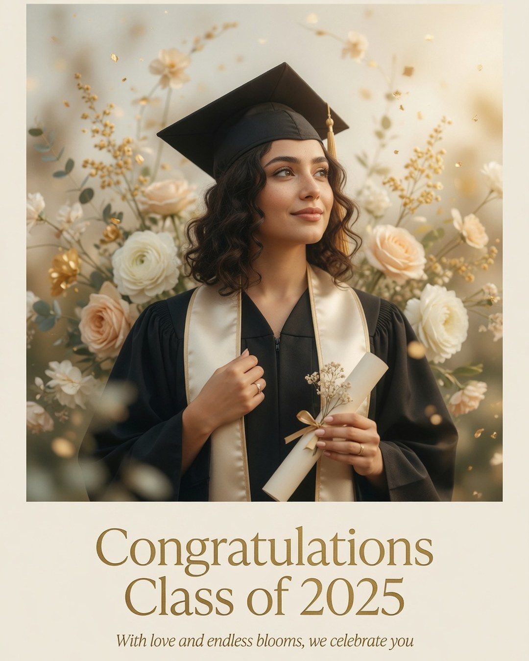 Master's Graduation reference poster