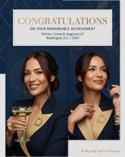 Promotion Celebration — Promotion AI poster reference