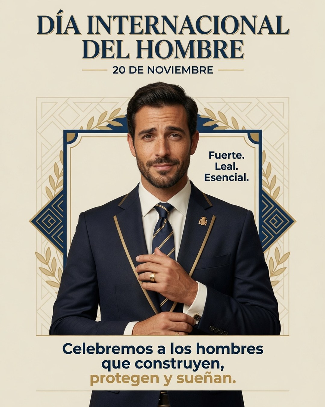 Men's Day reference poster