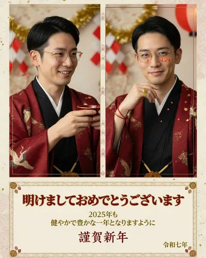 New Year — Japan — New Year AI poster reference