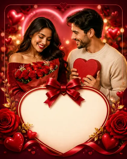 Valentine's Day — Brazil — Valentine's Day AI poster reference