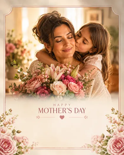 Mother's Day — USA — Mother's Day AI poster reference