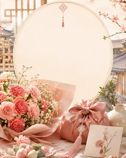 Mother's Day — South Korea — Mother's Day AI poster reference
