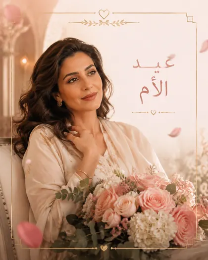 Mother's Day — Arab World — Mother's Day AI poster reference