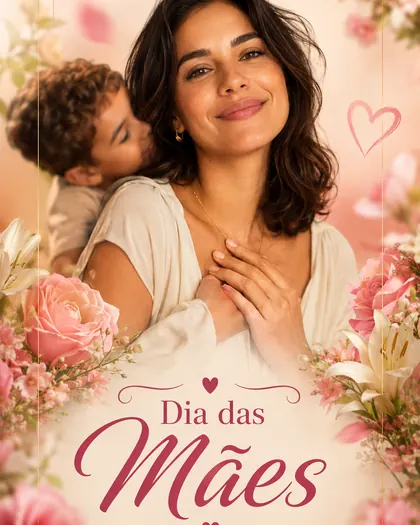 Mother's Day — Brazil — Mother's Day AI poster reference