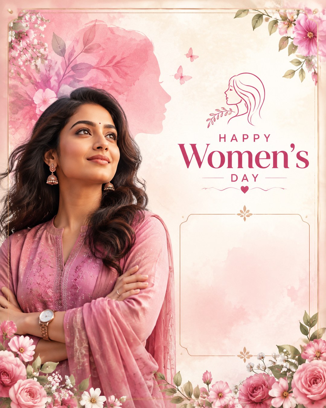 Women's Day — India reference poster