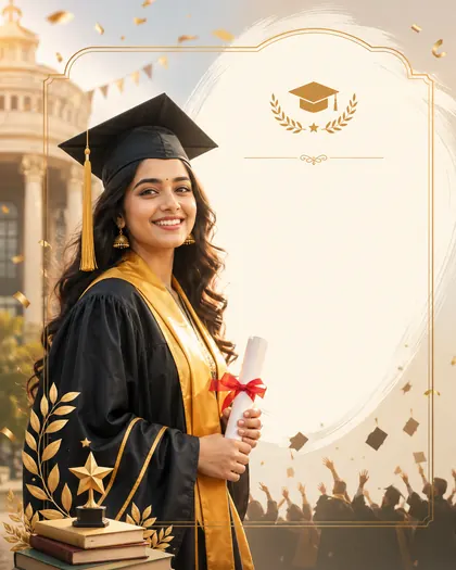 Graduation Season — India — Graduation AI poster reference