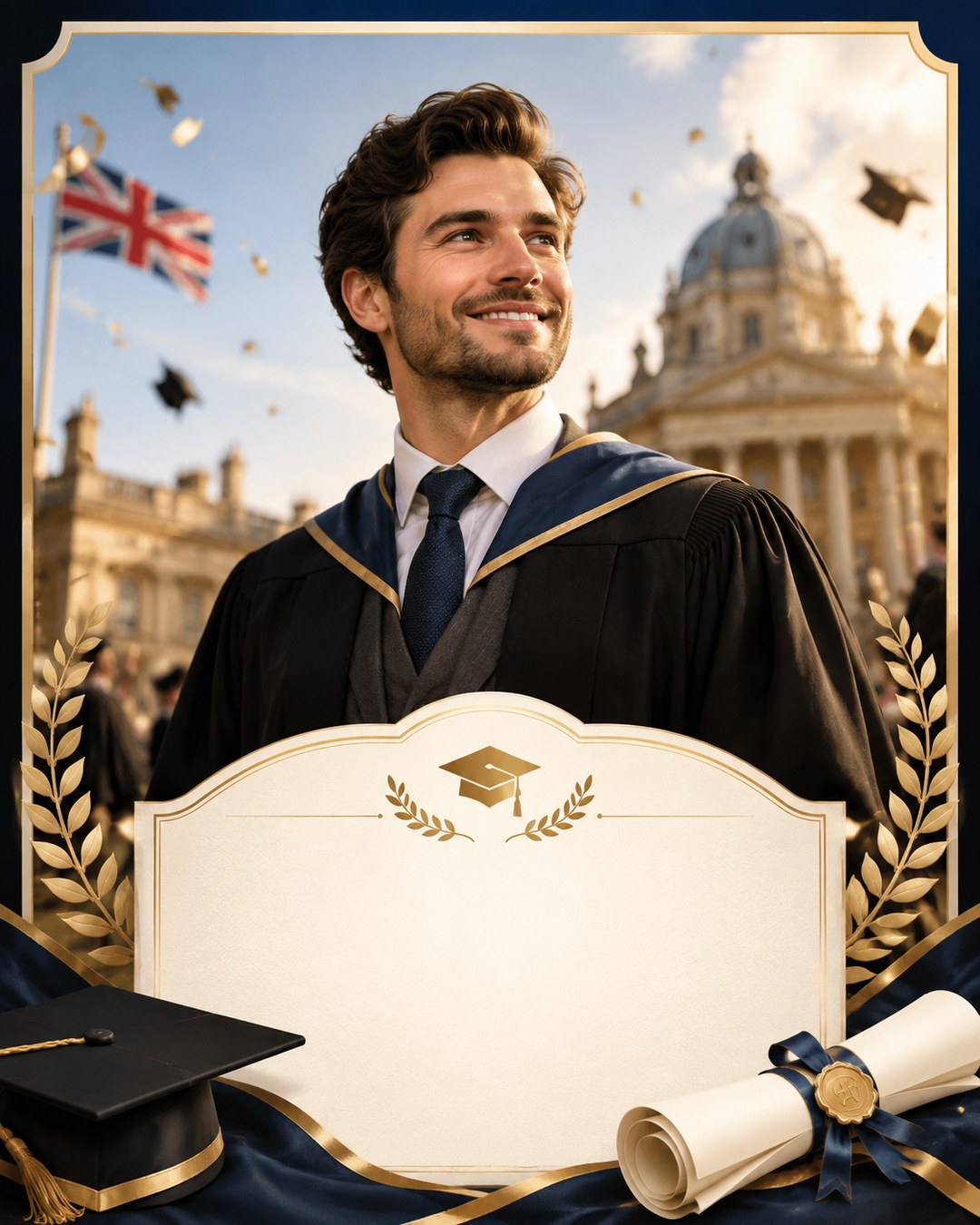 Graduation Season — United Kingdom reference poster