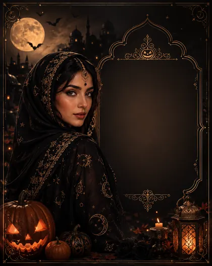 Halloween — Arab World — Halloween AI poster reference