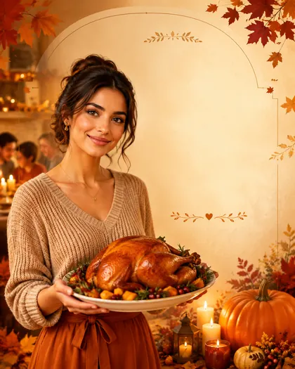Thanksgiving — Turkey — Thanksgiving AI poster reference