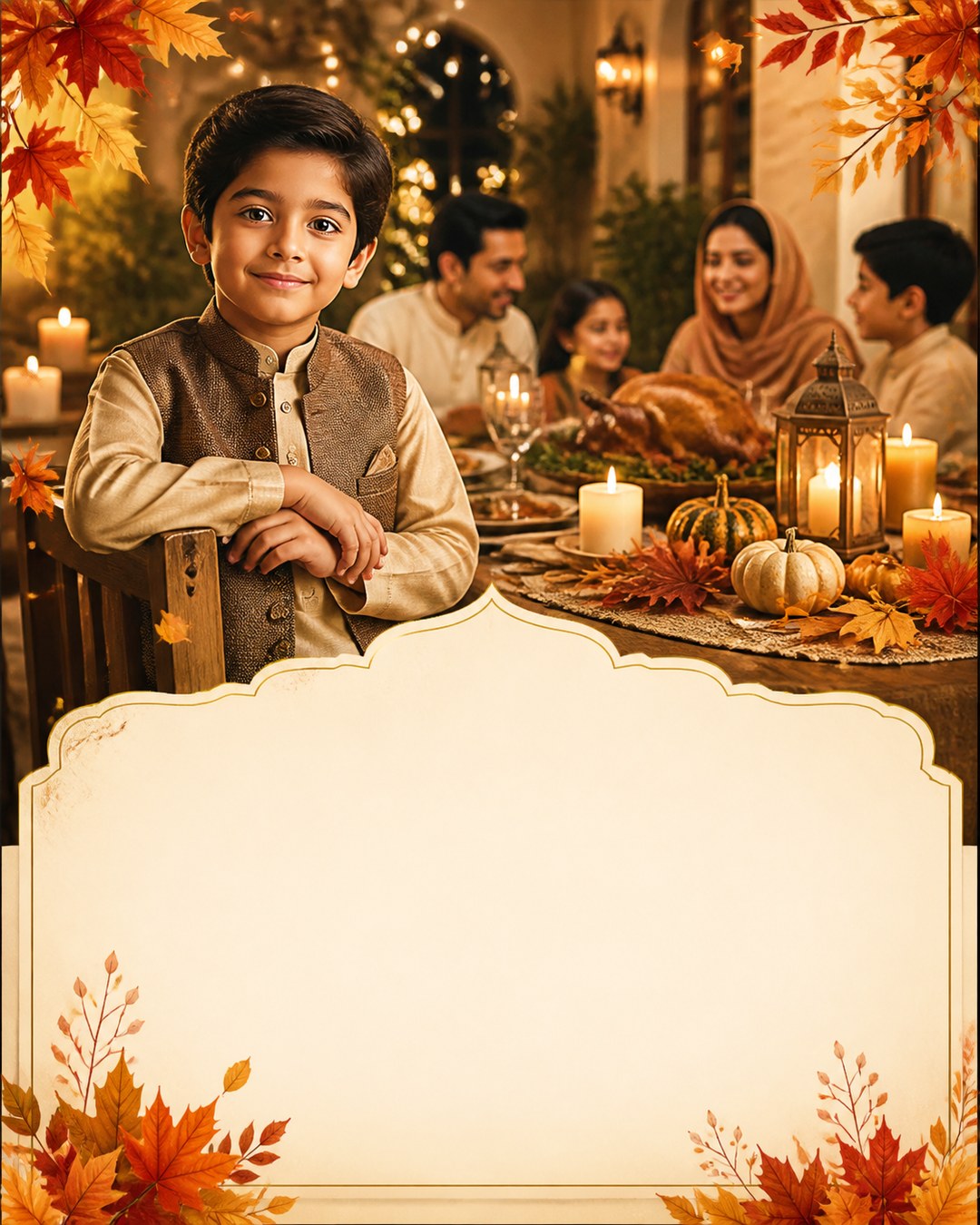 Thanksgiving — Pakistan reference poster