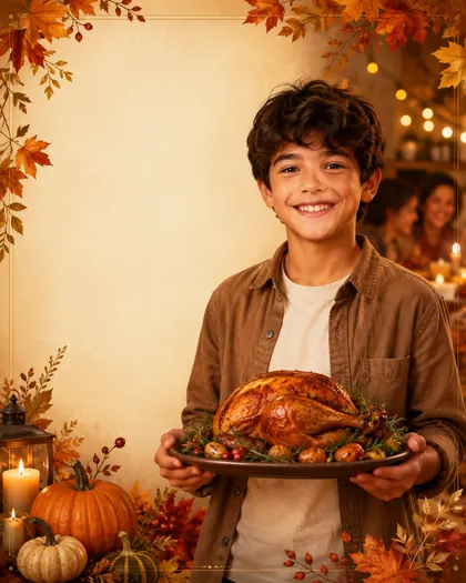 Thanksgiving — Brazil — Thanksgiving AI poster reference