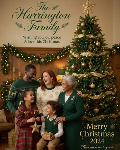 Christmas — USA — Christmas AI poster reference