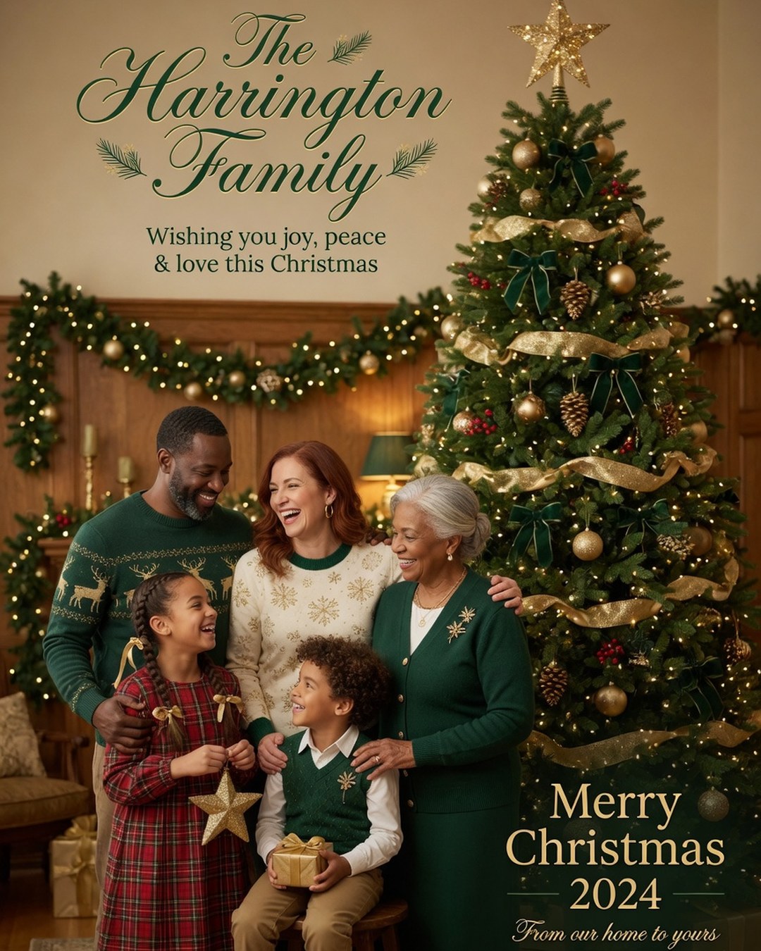 Christmas — USA reference poster