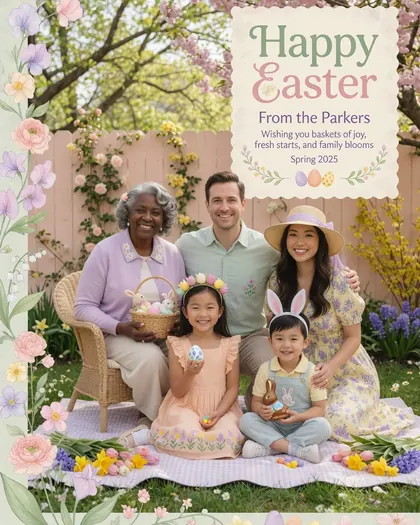 Easter — USA — Easter AI poster reference