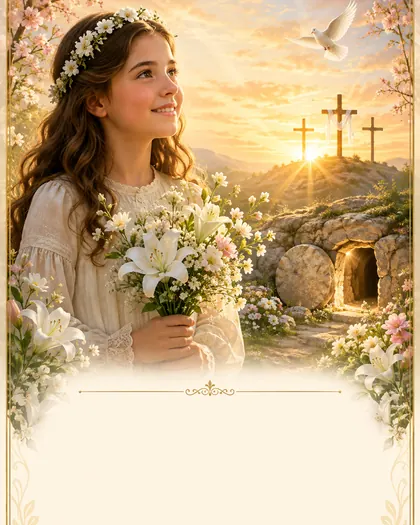 Easter — France — Easter AI poster reference