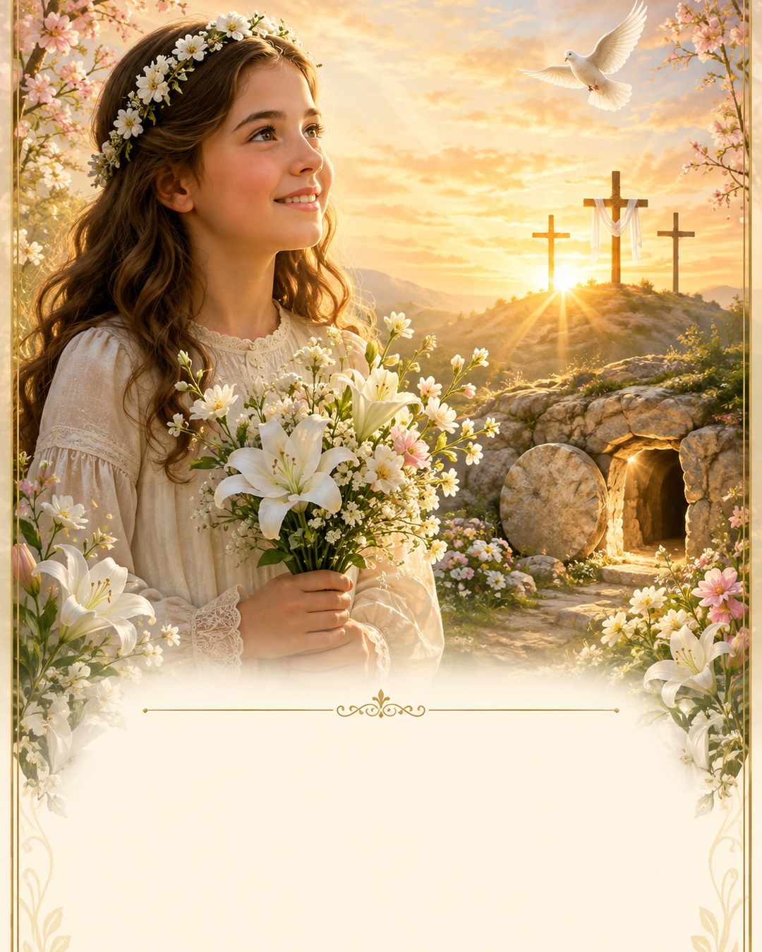 Easter — France reference poster