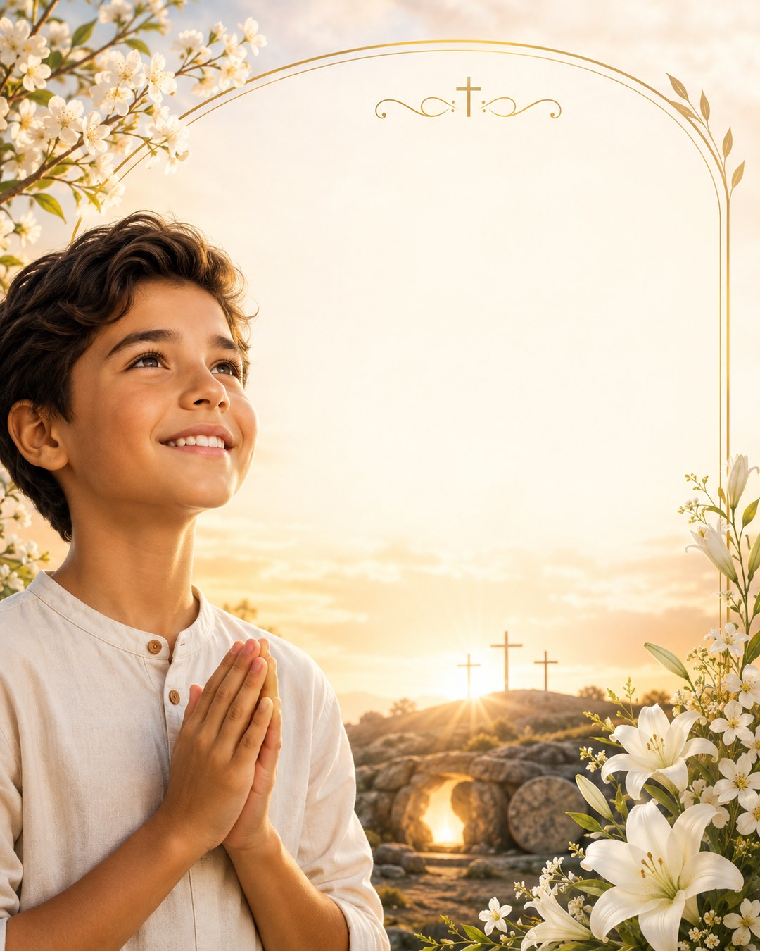 Easter — Brazil reference poster