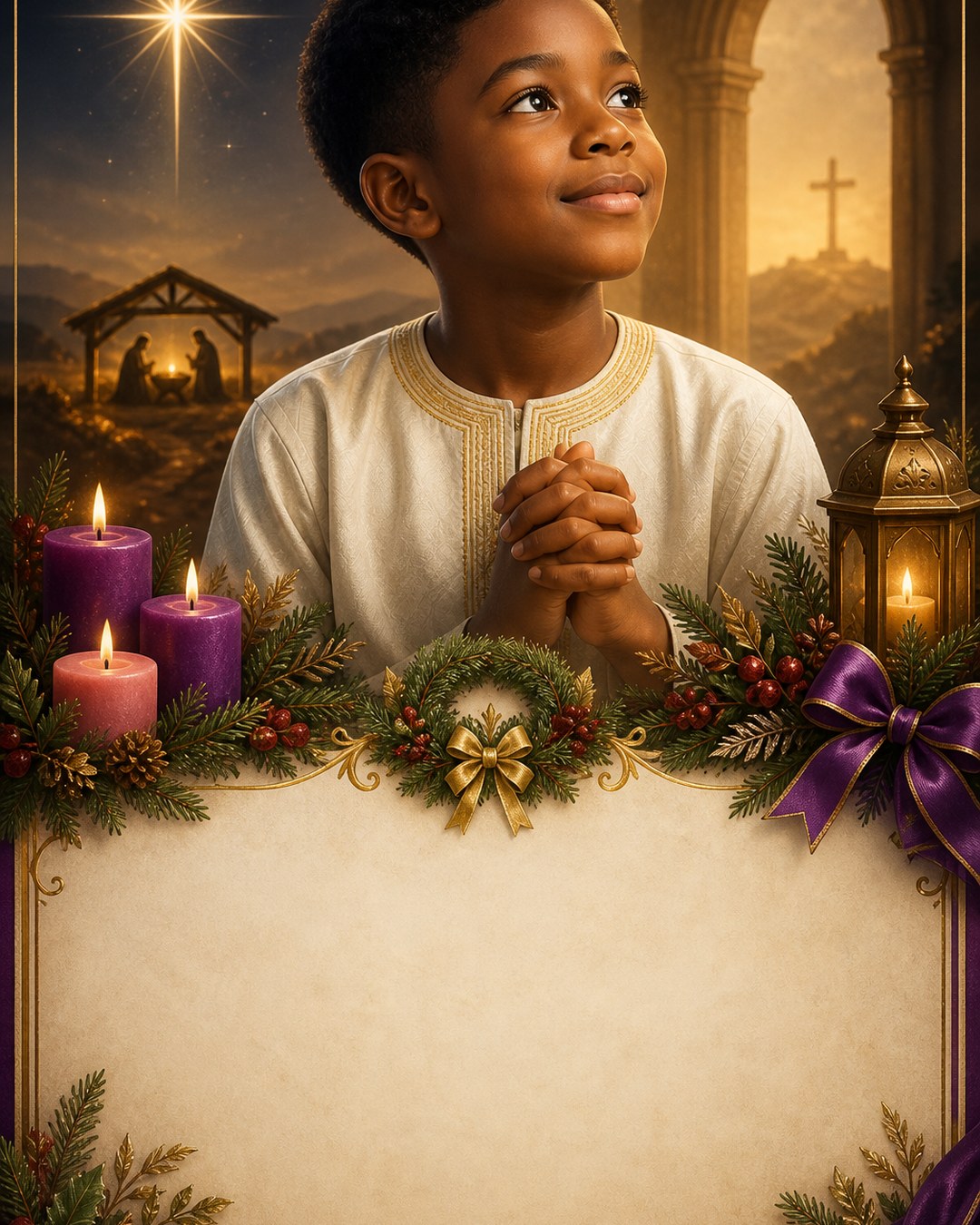 Advent — Nigeria reference poster