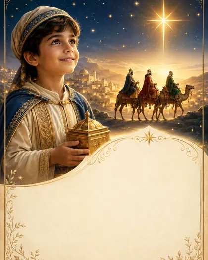 Epiphany / Three Kings — Nepal — Epiphany AI poster reference