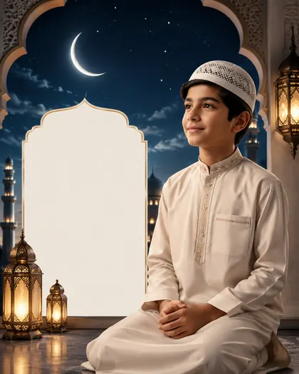 Ramadan — India (Muslim audience) — Ramadan AI poster reference