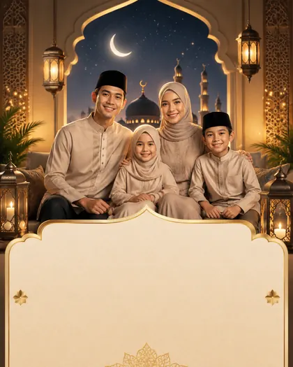Ramadan — Indonesia — Ramadan AI poster reference
