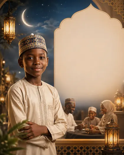 Ramadan — Nigeria — Ramadan AI poster reference