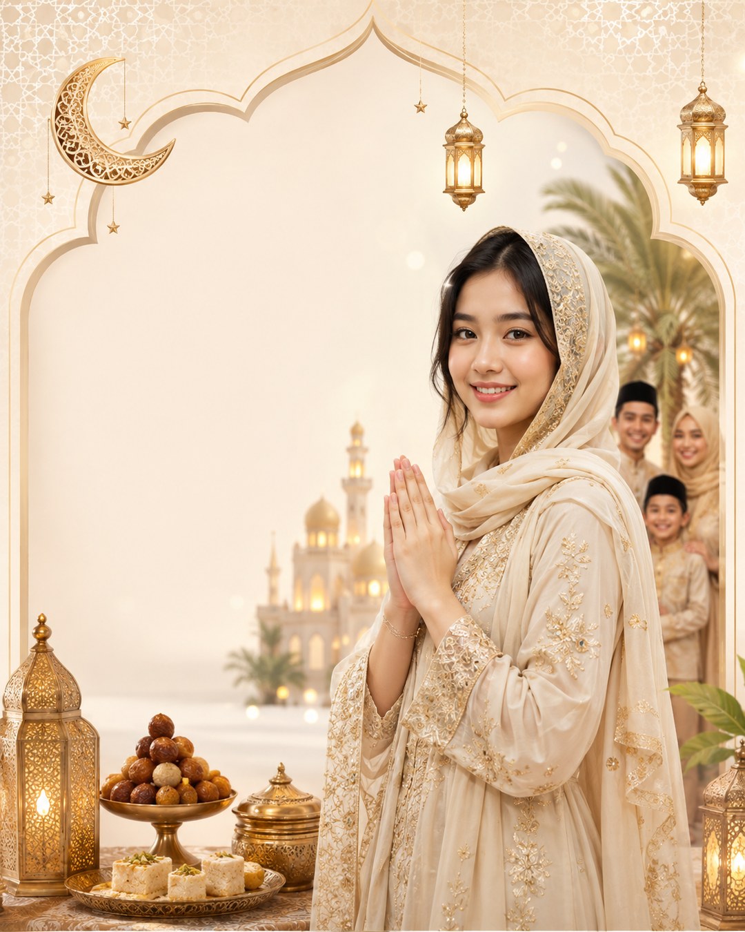 Eid al-Fitr — Indonesia reference poster