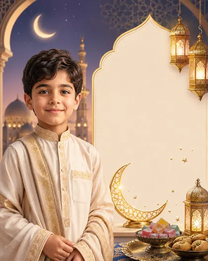 Eid al-Fitr — Egypt — Eid al-Fitr AI poster reference