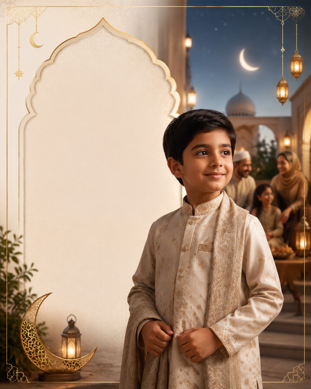 Eid al-Adha — India (Muslim audience) reference poster