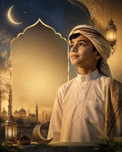 Islamic New Year — Saudi / Gulf — Islamic New Year AI poster reference