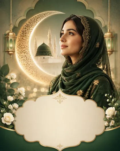Mawlid — UAE / Gulf — Mawlid AI poster reference