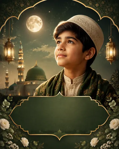 Mawlid — India (Muslim audience) — Mawlid AI poster reference