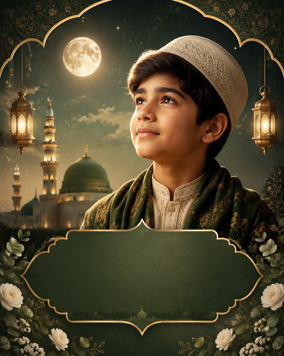 Mawlid — India (Muslim audience) reference poster