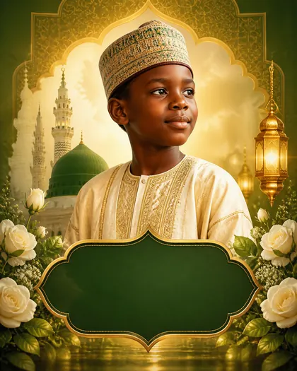 Mawlid — Nigeria — Mawlid AI poster reference