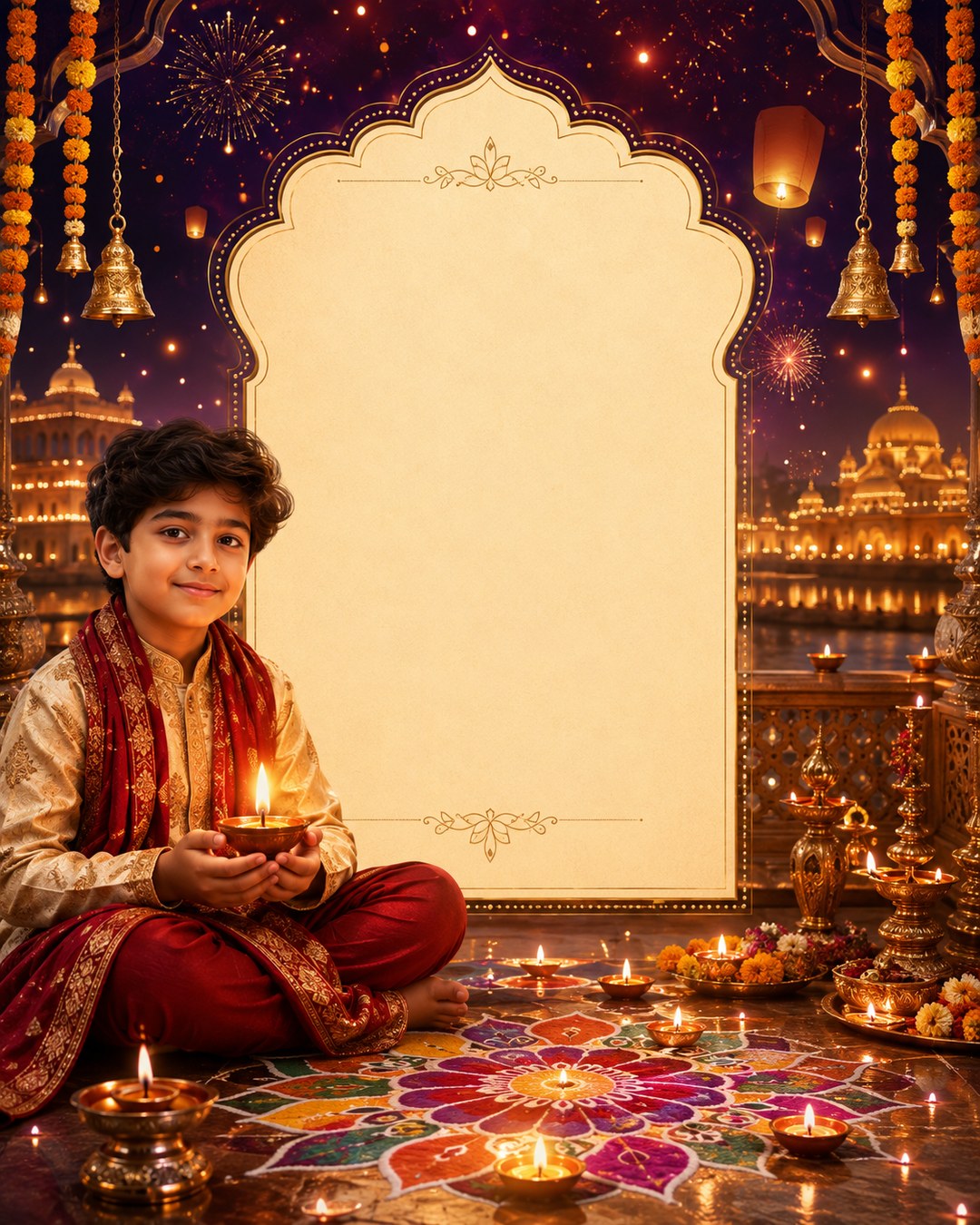 Diwali / Deepavali — India - Bengal reference poster