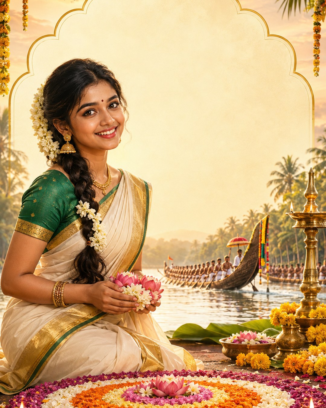 Onam — India - Pan Indian reference poster