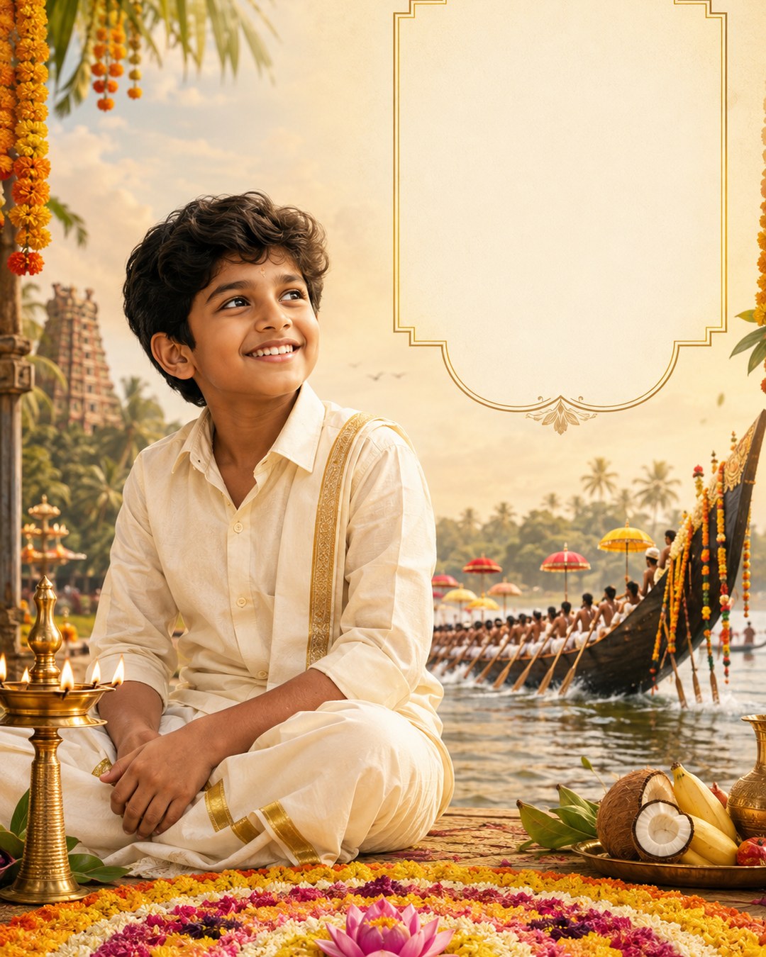 Onam — India - Tamil Nadu reference poster